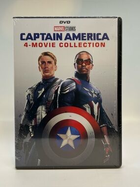 DVD Marvel Studios Captain America 4-Movie Collection ~ NEW ~ Region 1